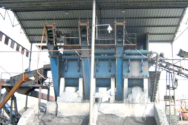選煤機給煤作業